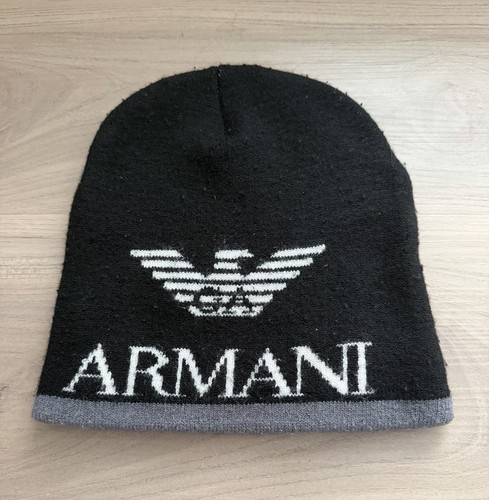 Berretto nero emporio armani - berretto,